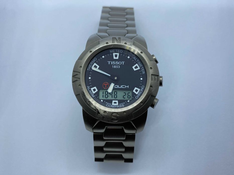 シ*ク様 TISSOT-1853Tタッチ Z251/351デジアナ黒文字盤 TISSOT-1853Tタッチ Z251/351デジアナ黒文字盤