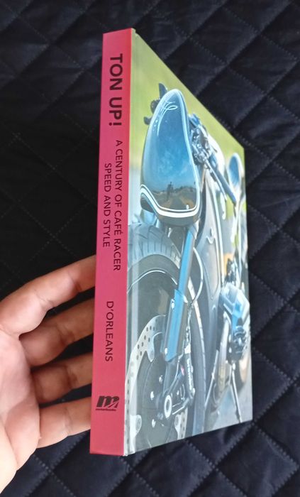 Livro TON UP! história motos café racer