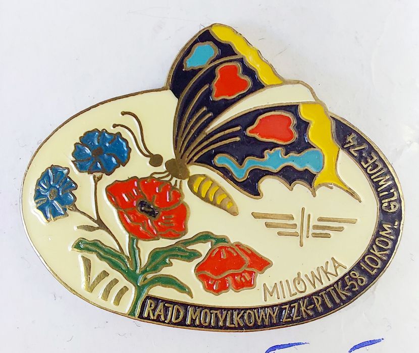 Odznaka Pttk. Rajd Motylkowy.