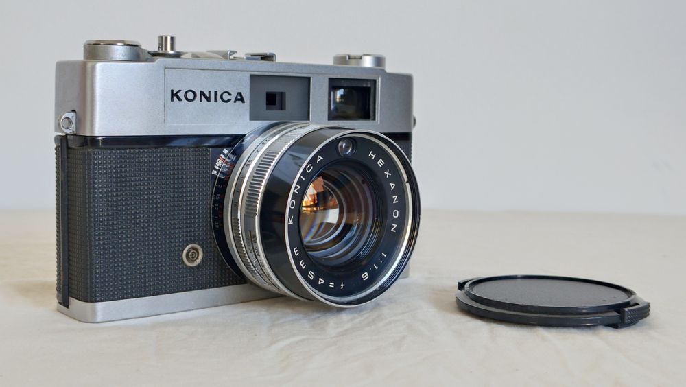 Konica auto S 1.6 de 1967 como nova