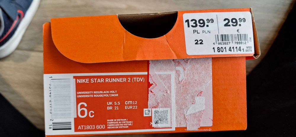Adidasy dziecięce Nike Star Runner 2
