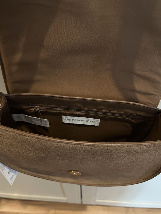 Nowa torebka zamszowa brązowa Primark
