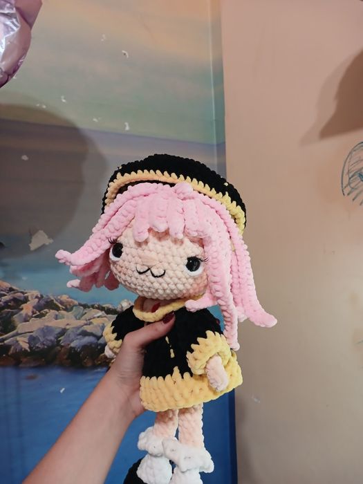 Лялька Spy X Family аніме Сім'я Шпигуна Аня Форджер в'язана