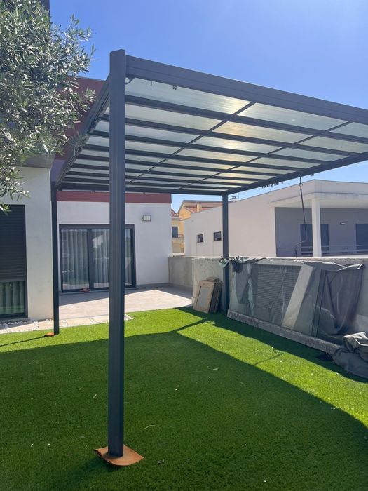 Pérgola de alumínio