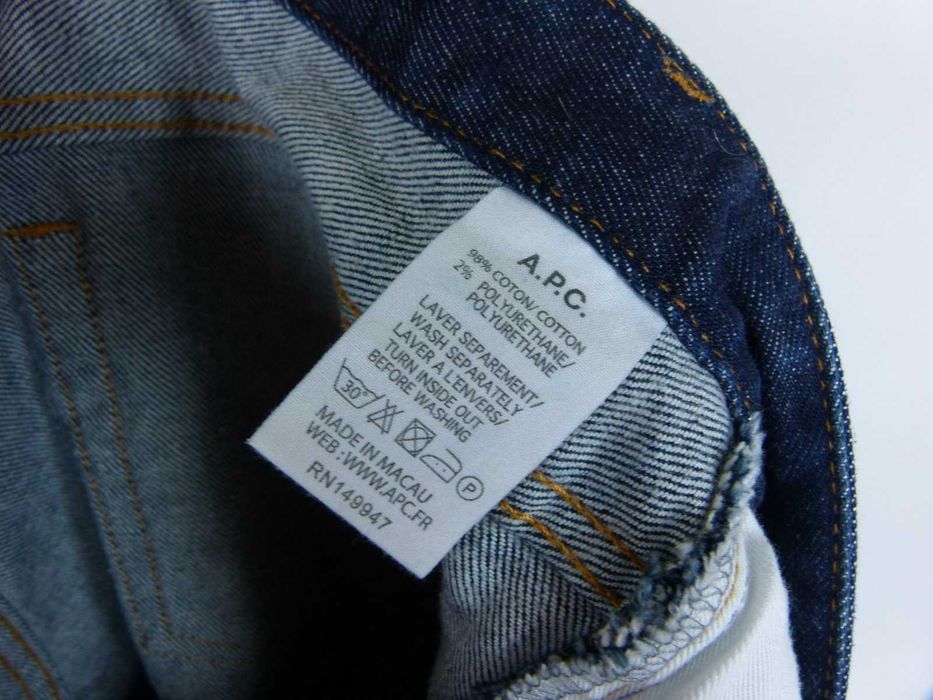 A.P.C. Jean Moulant spodnie jeans  / 31
