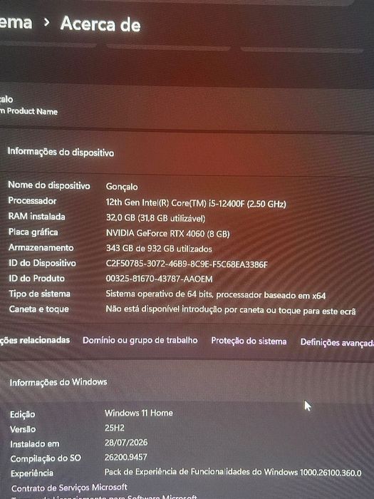 Pc Gaming Rtx 4060