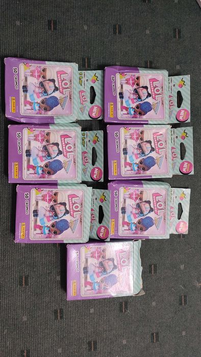 Lote 70 saquetas de cromos LOL Surprise Fashion Fun com 350 cromos