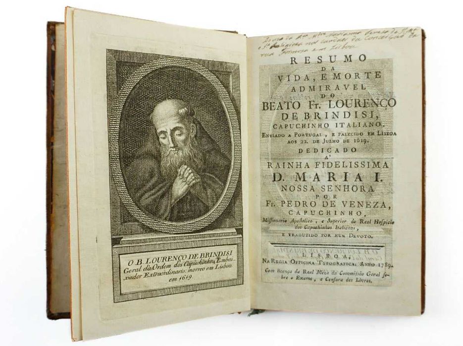 Livro "Cuidados da Morte e Descuidos da Vida" (1743)