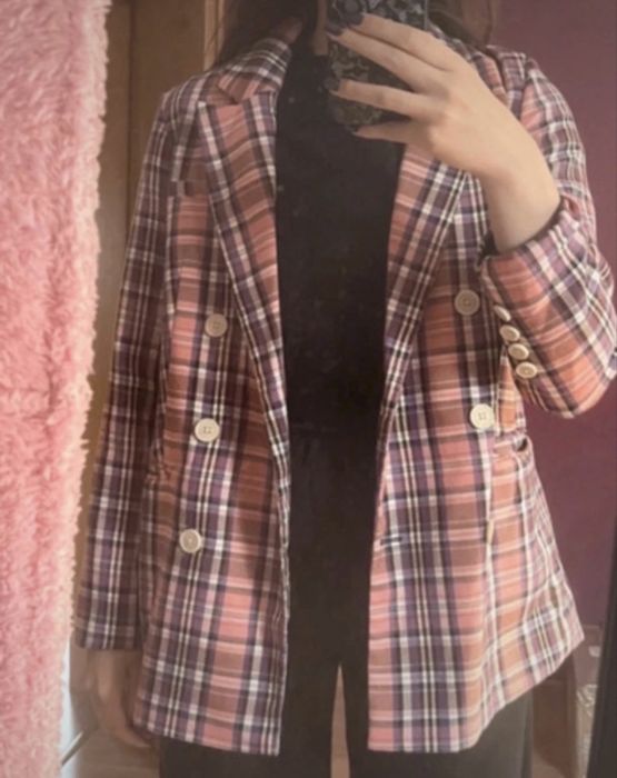 Marynarka rozowa sinasy