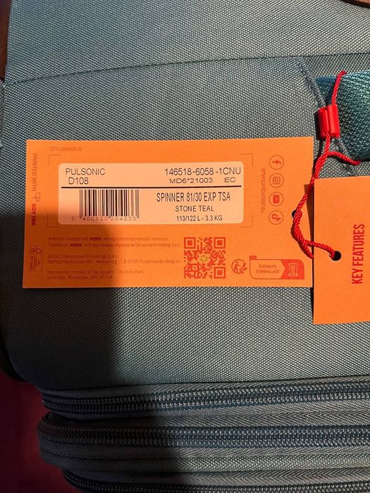 Walizka podróżna American Tourister Pulsonic D108