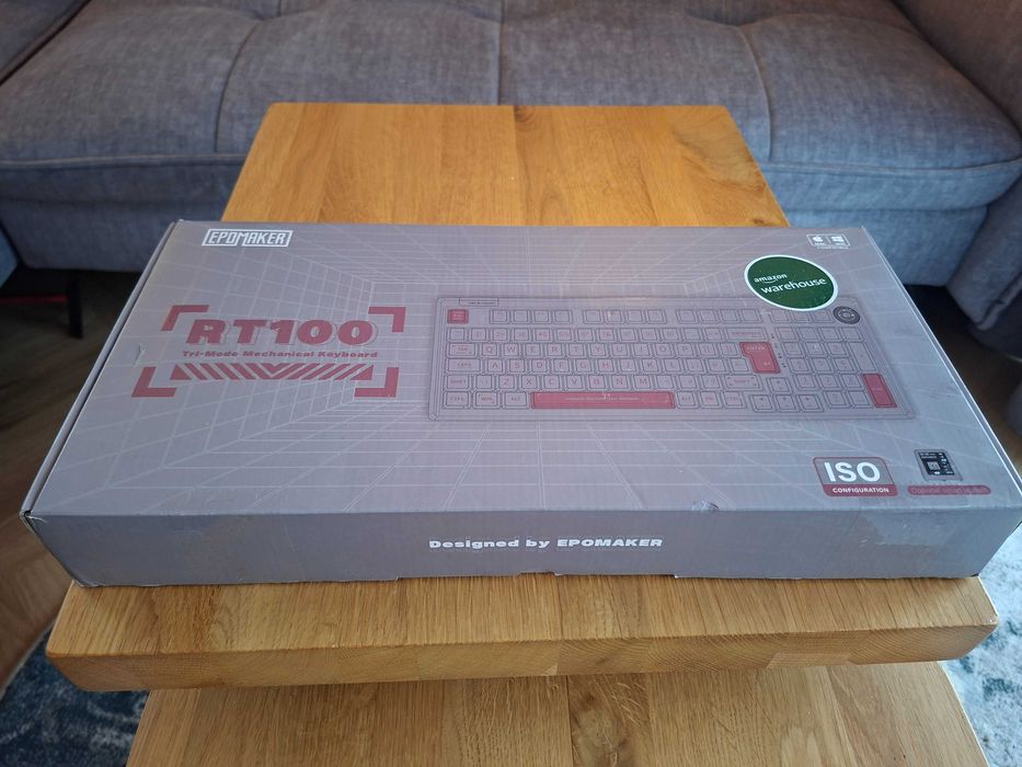 Epomaker RT100–Mechaniczna Klawiatura Gamingowa 97 klawiszy|RGB|MiniTV