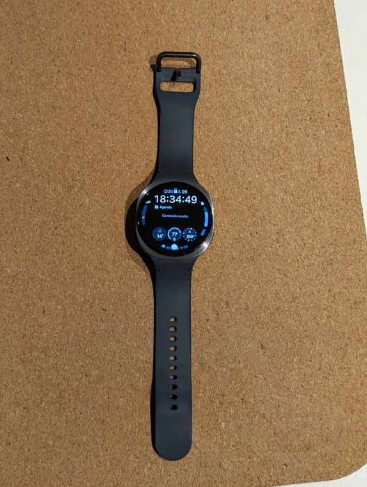Samsung Galaxy Watch 8 6 Meses de uso c/ garantia 44mm BT + Acessórios