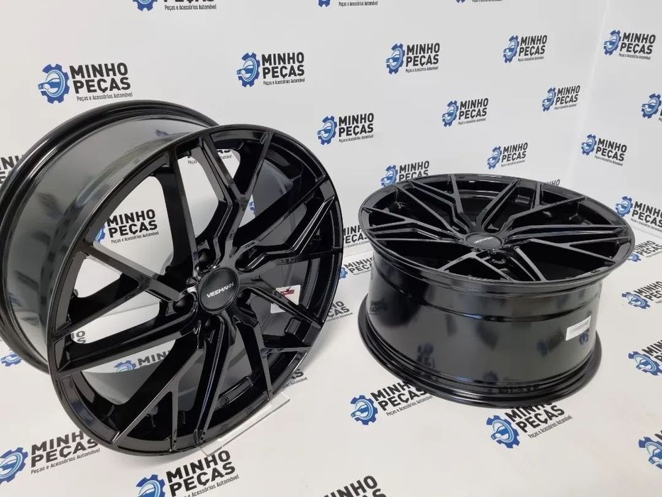 Jantes Veemann (V-FS44) em 18 Preto Brilho (5x120)