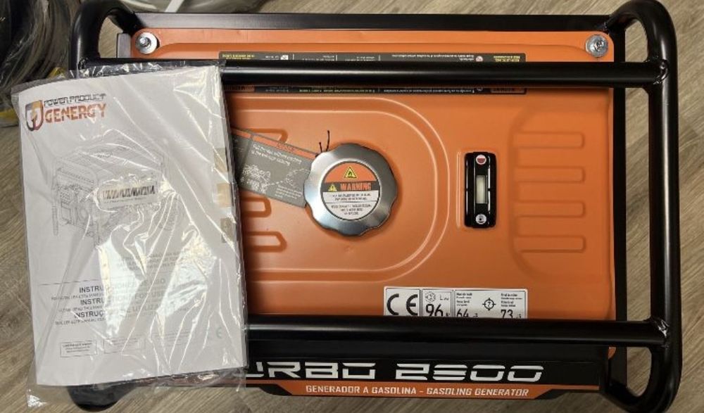 Генератор 2800 2,8 кВт. Бензогенератор мідь 100%. Однофазний генератор