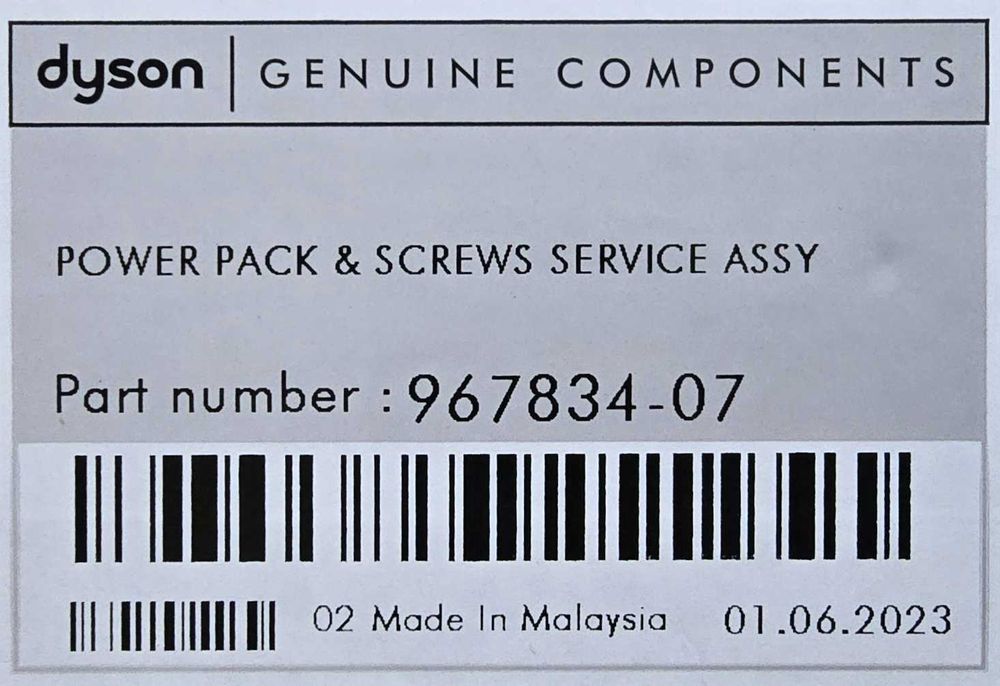 Bateria original para Dyson V8 (NOVA)