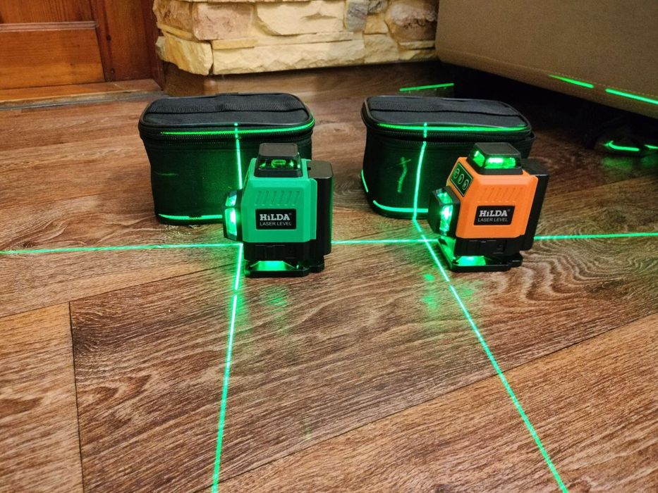 Лазерний рівень  HILDA 4D 16 ліній  лазерный уровень нивелир