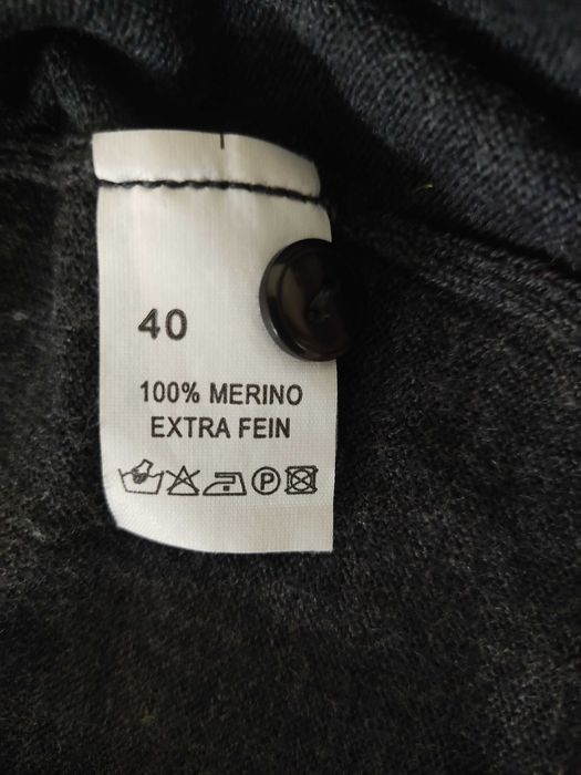Sweter wełna merino100%rozm.40 nowy bez metki