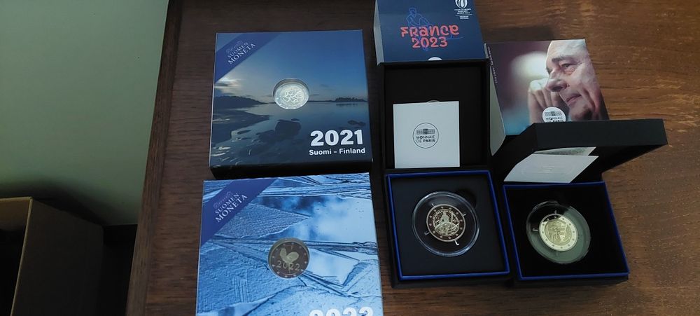 Venda de moedas conjunto