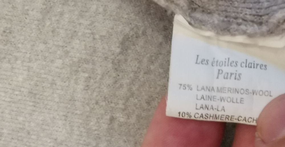 Les etoiles claire Paris - sweterek na zamek roz L/XL