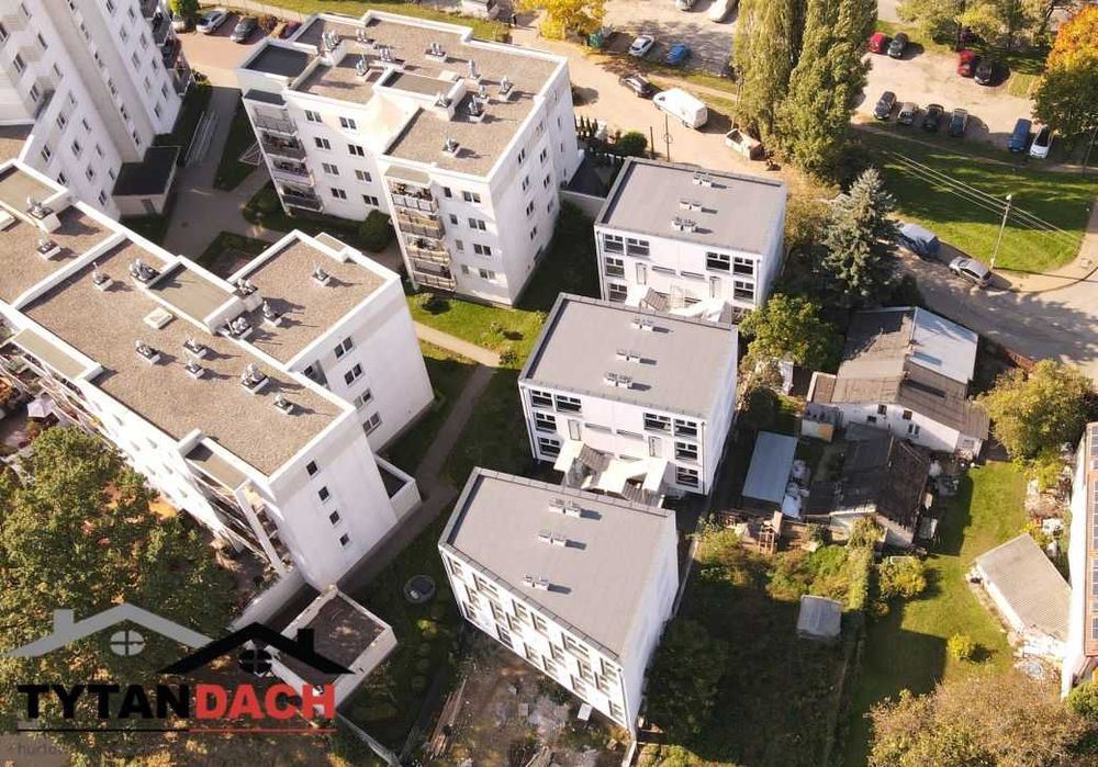 Dachy Płaskie / Papa / Hydroizolacja / Obróbki / dekarz / Spadki Dach