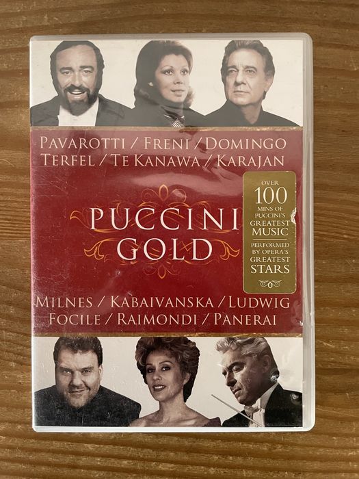Puccini Gold - Pavarotti / Placido Domingo / Karajan (portes grátis)