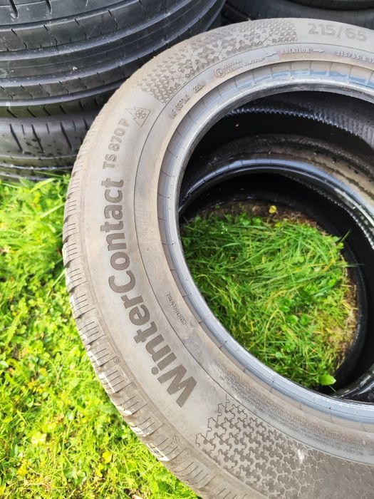 2x opona zima 215/65/17 H XL Continental WinterContact ts870p dot2224
