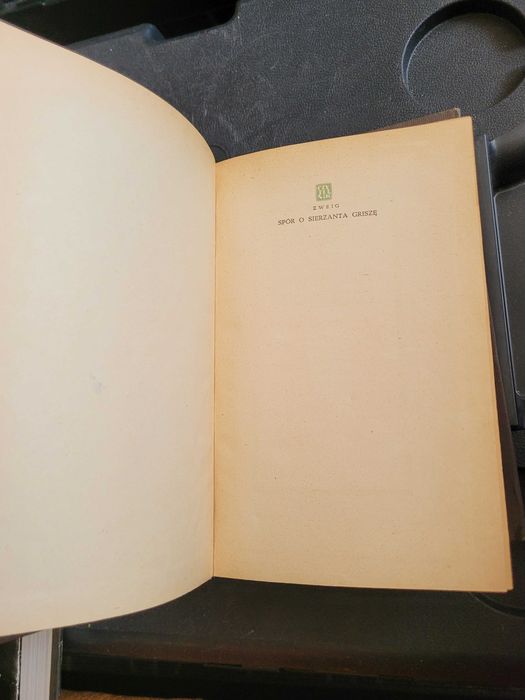 Spór o sierżanta Griszę - Arnold ZWEIG
