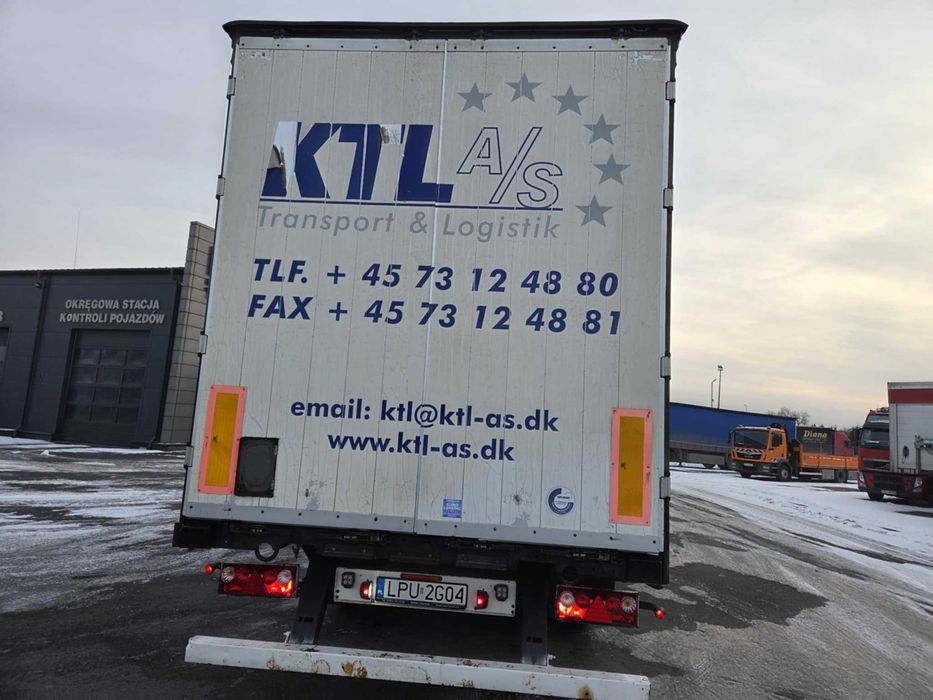 Naczepa firanka schmitz 2006 ocynk promowa klonice