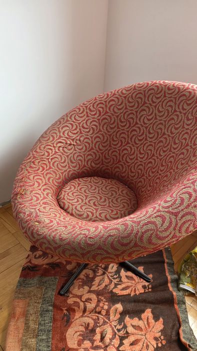 Fotele obrotowe z PRL.