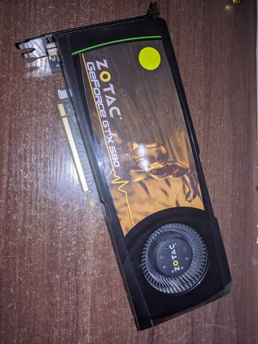 Видеокарта Zotac GTX580 1.5Gb 382bit