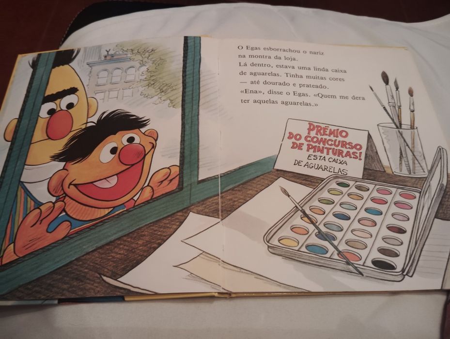 Livro Infantil Coleção Rua Sésamo A Mentirinha do Egas Usado