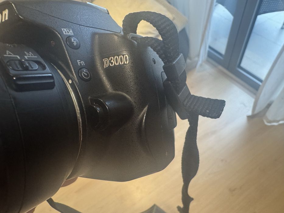 Nikon d3000 2 objectivas acesssorios
