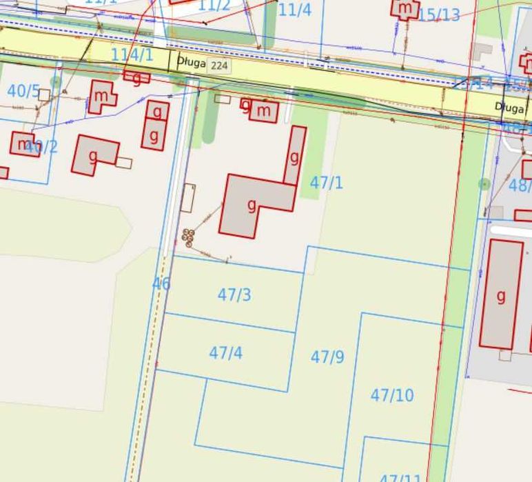 Działka 1677 m² pod dom w Turzu | WZ | Spokojna okolica blisko Tczewa
