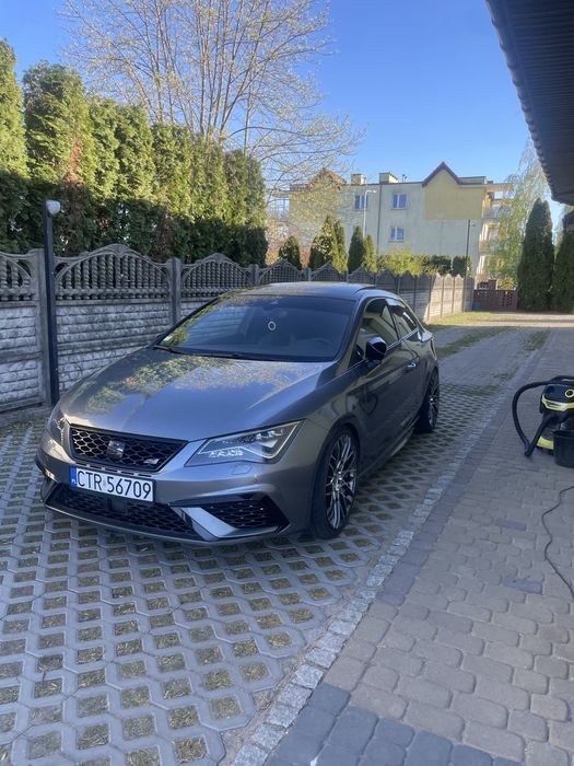 Seat Leon cupra black performance kubly wirtual beats wydech dokładki riegera