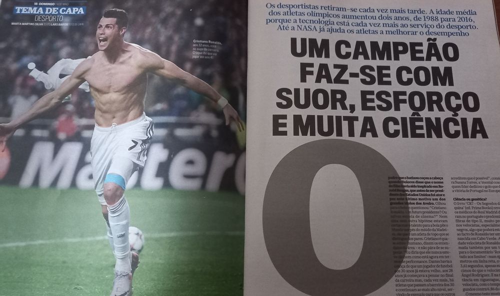 Cristiano Ronaldo CR7 2017 o melhor corpo em revista