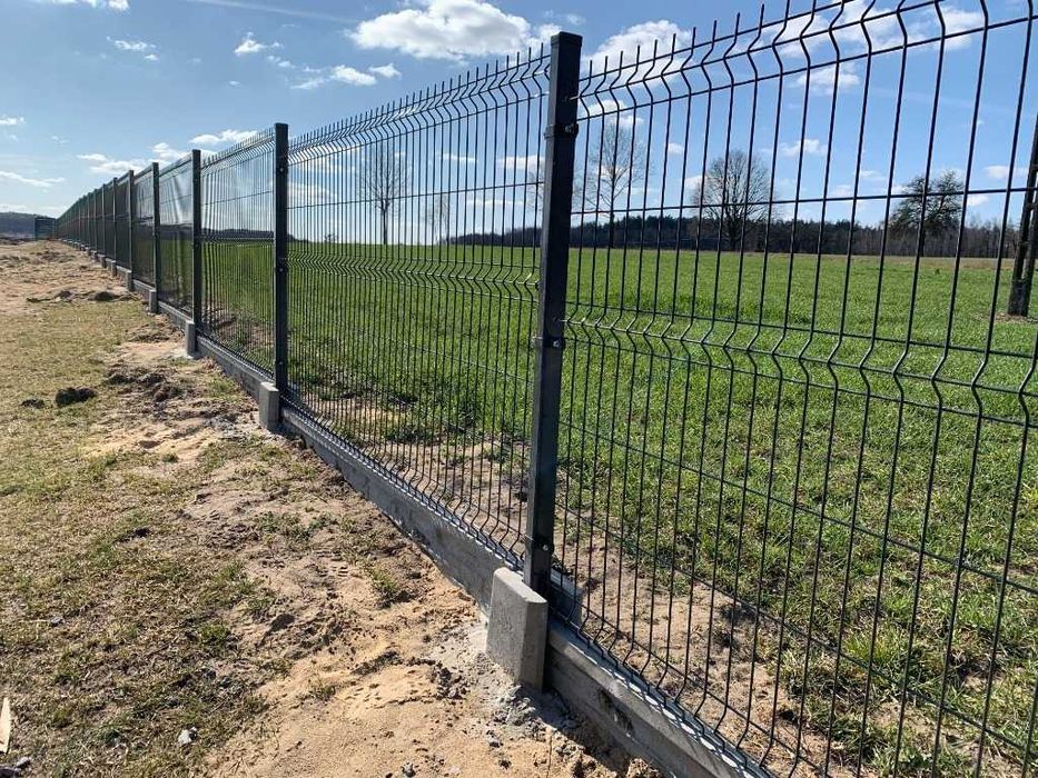 Ogrodzenia Panelowe Panele 3D Montaż Ogrodzeń Płot Mur Roboty Ziemne