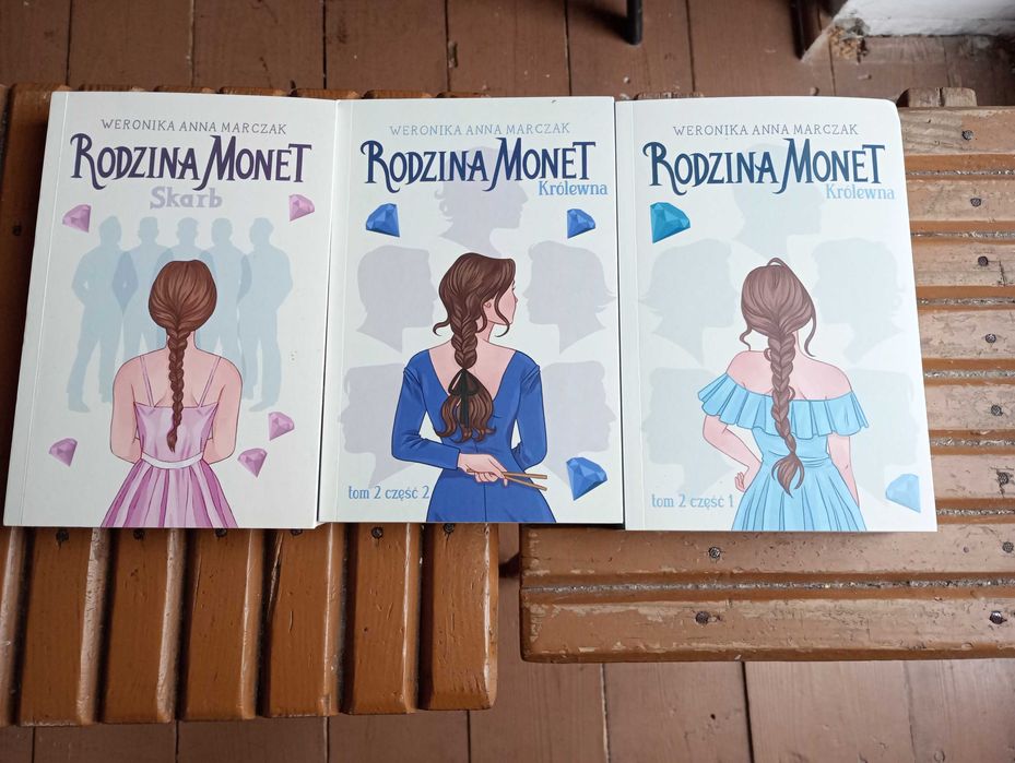 Sprzedam 3 tomy rodzinny monet