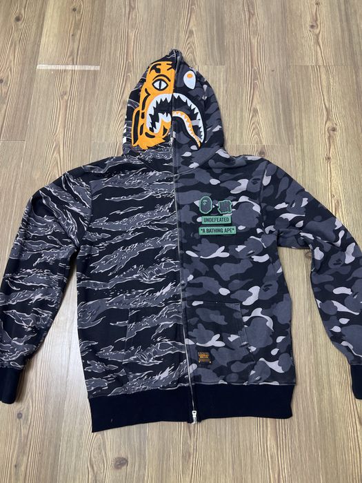 Кофта bape tiger x shark