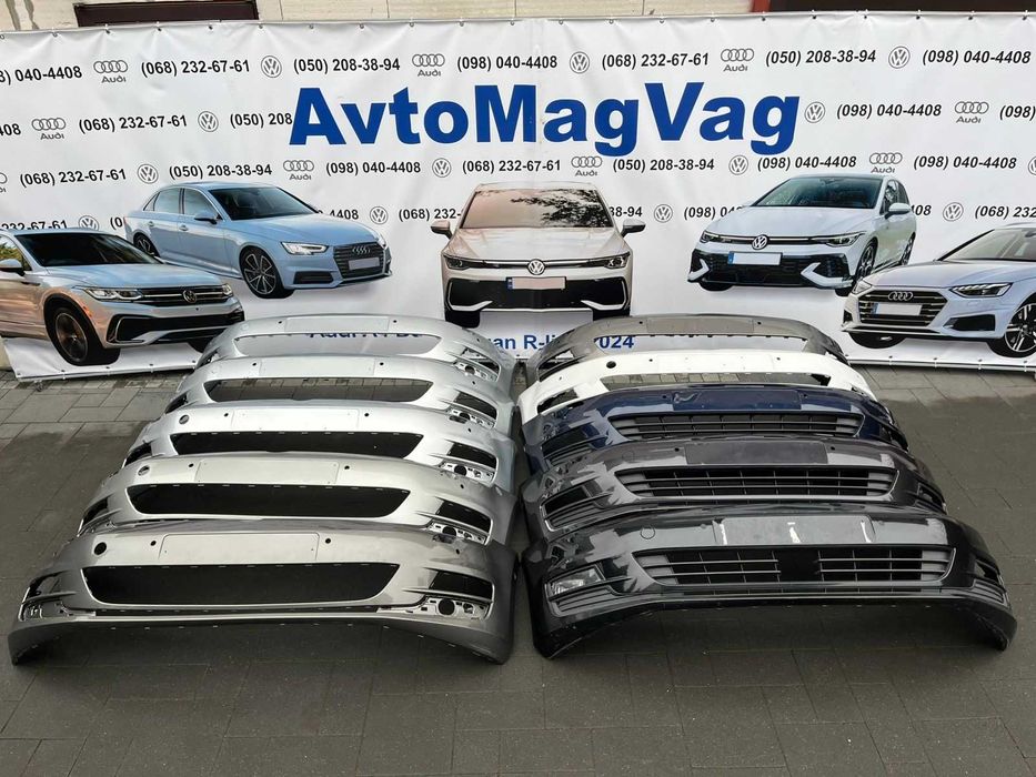 Бампер передній  Golf 7 Європа USA 5g0807221