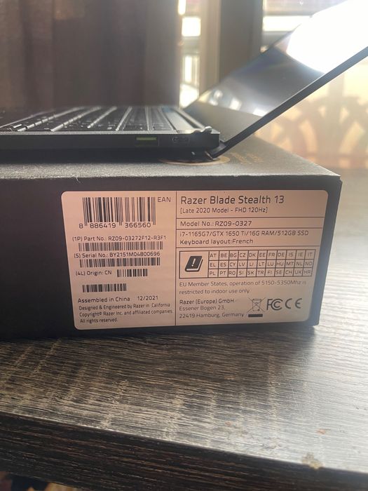 Razer blade 13 polegadas