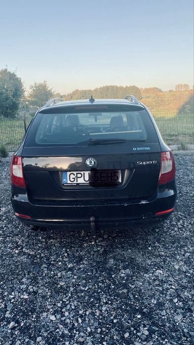 Skoda Superb II uszkodzony silnik
