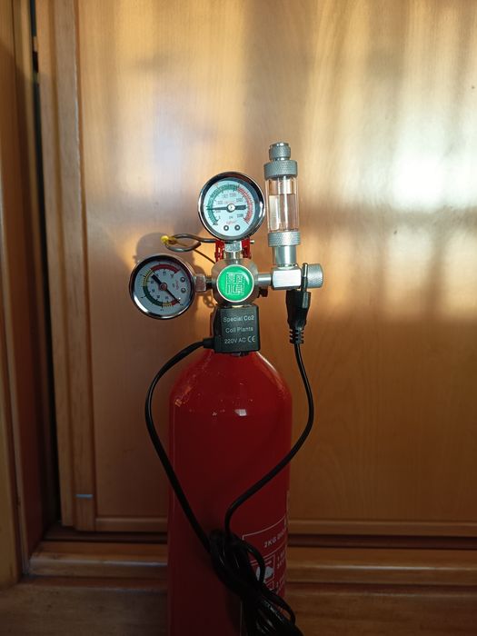 Redutor/Válvula CO2 aquário