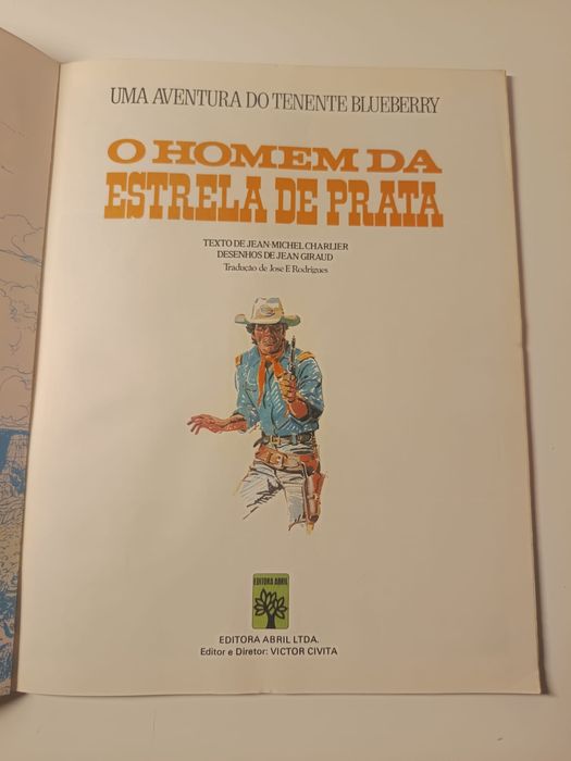 O homem da estrela de prata (1 edição Br)