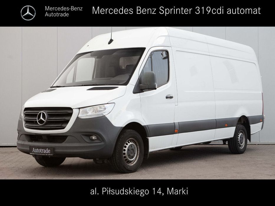 Mercedes-Benz Sprinter  319 CDI Furgon Wysoki dach Długi / Salon PL / Autotrade Mercedes-Benz