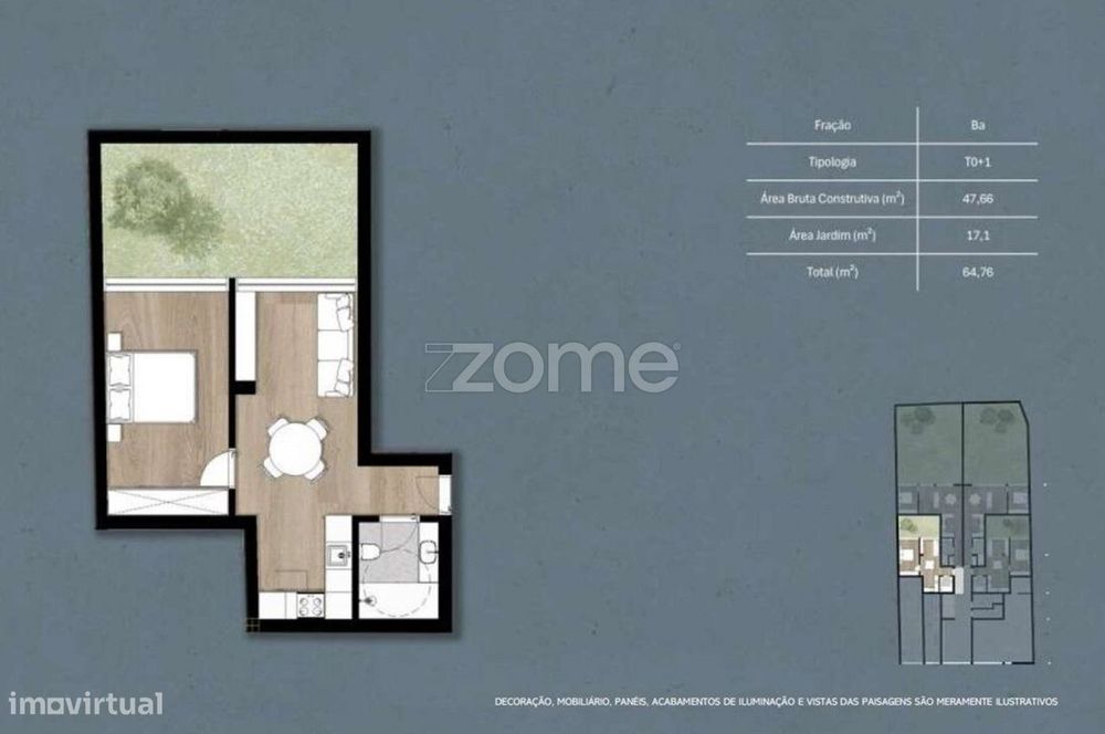 Apartamento T1 - Matosinhos