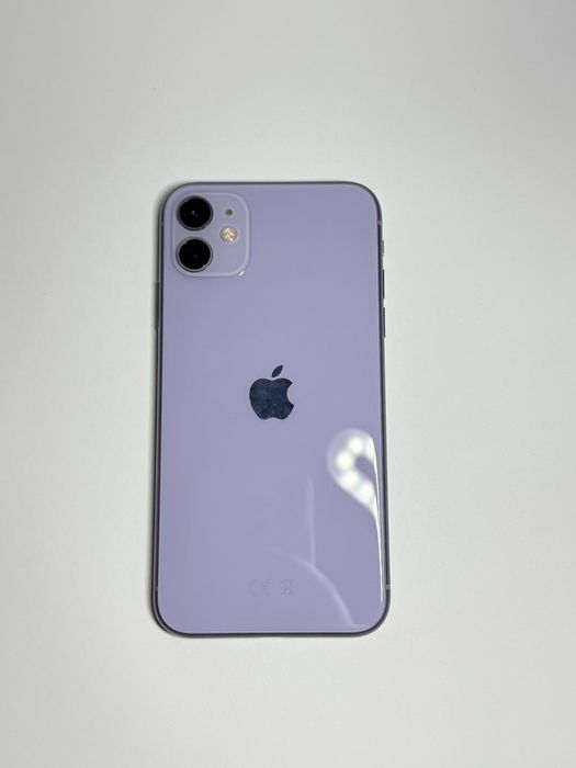Продам б/у Apple iPhone 11 (Purple) • 128 GB • відмінний стан: 9