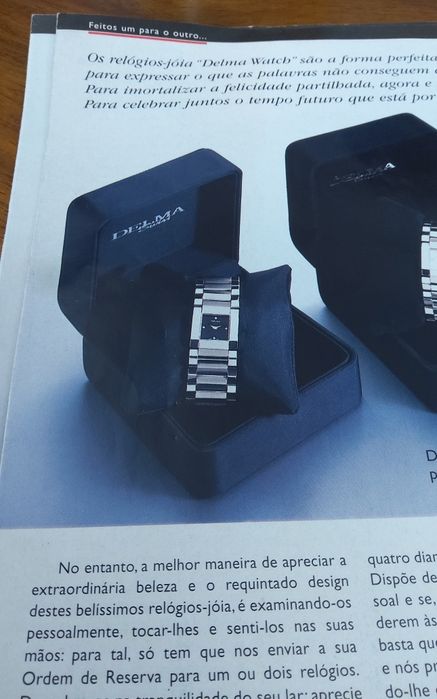 RELÓGIO Suíço DELMA , em aço inoxidável,  impecável,  Vintage