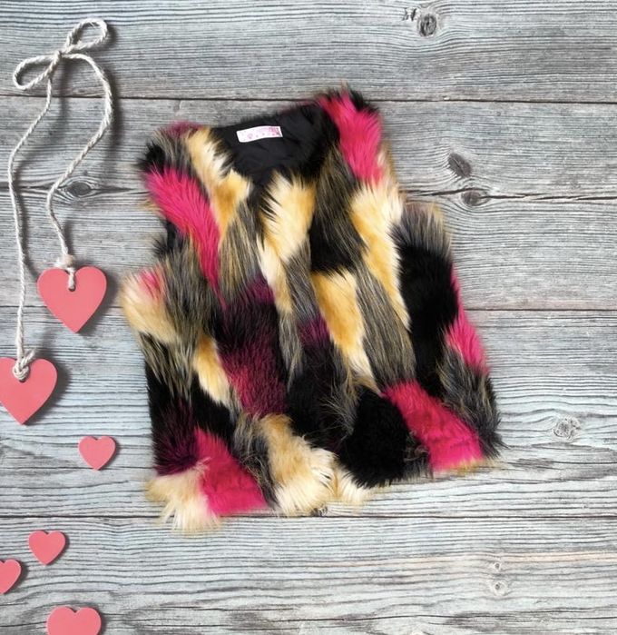 Куртка жилетка безрукавка хутряна 8/128