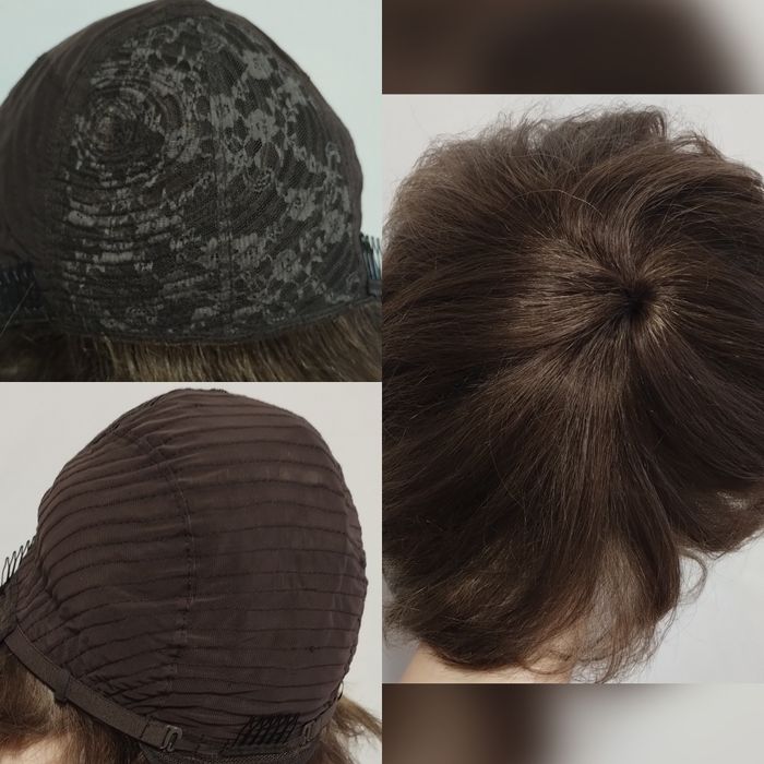 Парик (перука) из натуральных волос.