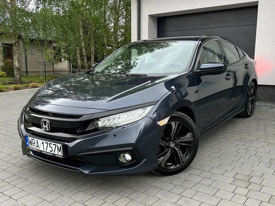 Honda Civic FULL*Ledy*Navi*Kamera*Cofania*Grzane*Fotele*Serwis*ASO